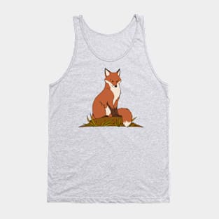 Red Fox Tank Top